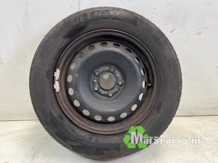 Velg + Band van een Renault Kangoo, Gebruikt, -, -, Ophalen of Verzenden