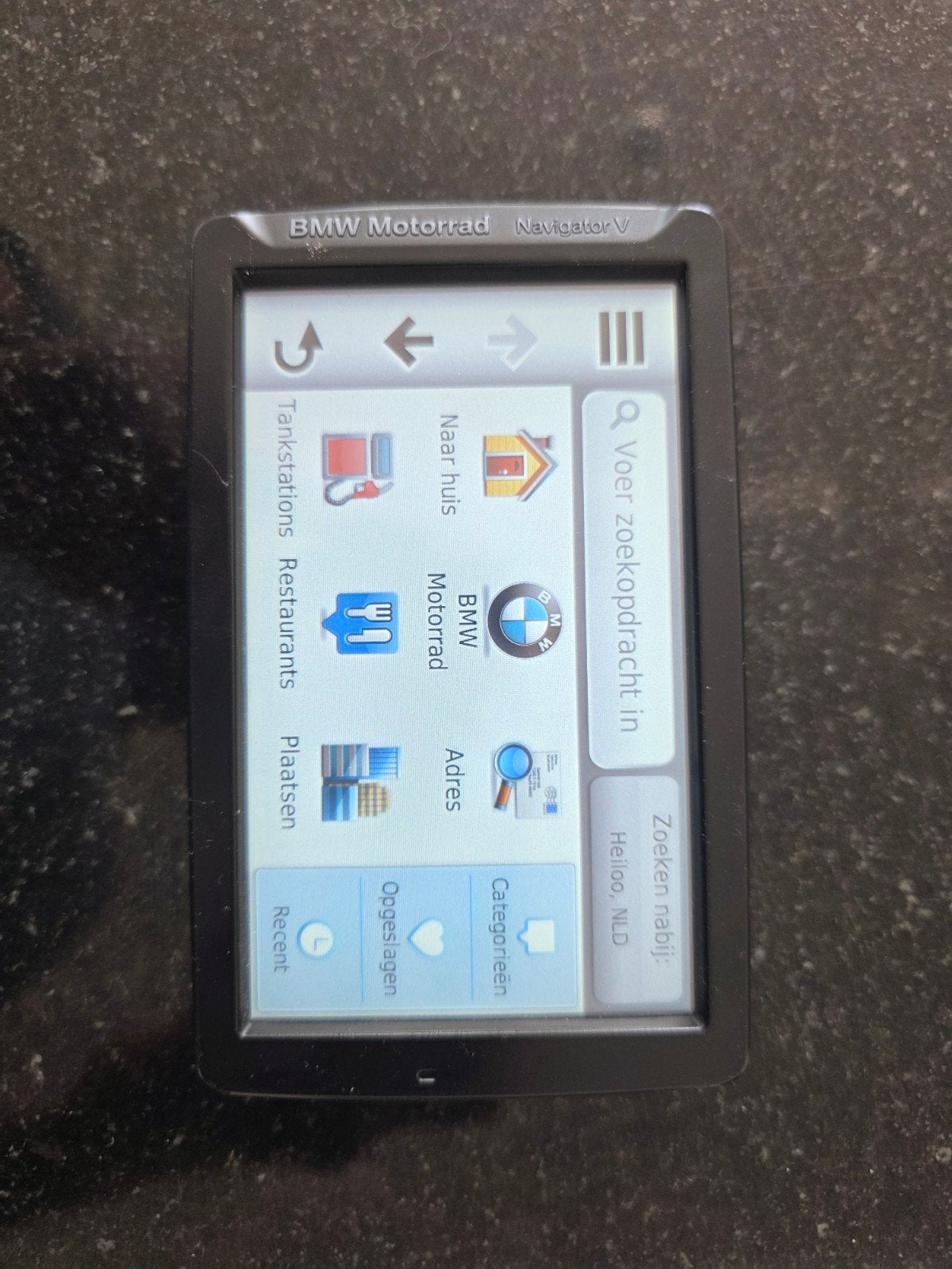 BMW Navigator V - Motorfiets Navigatiesysteem, Ophalen