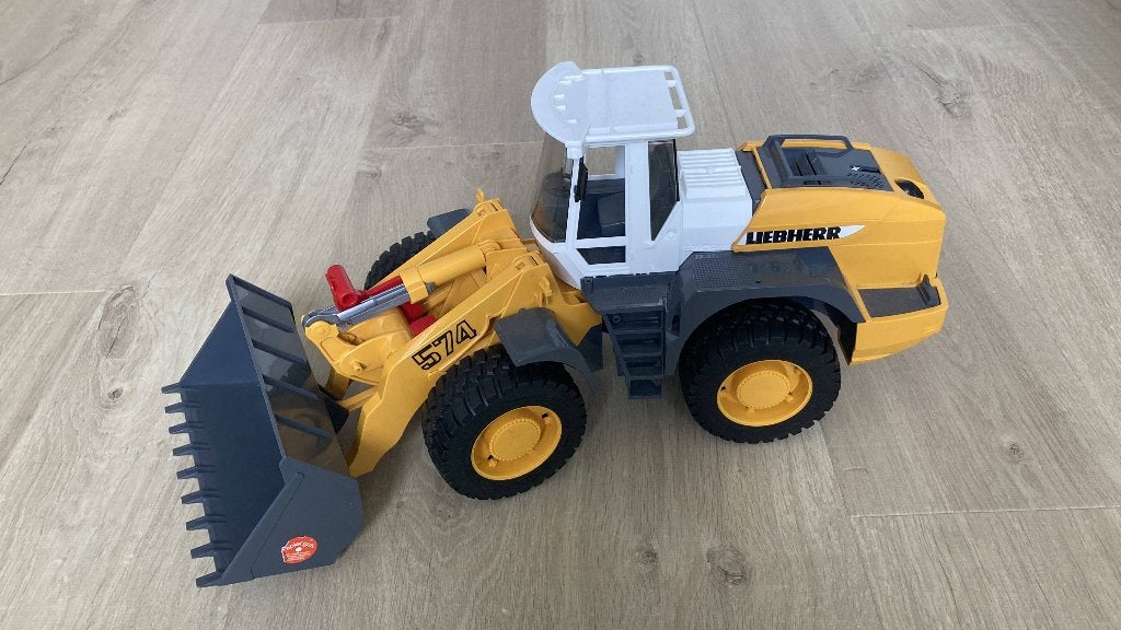 Bruder Liebherr 574 Shovel (incl. originele verpakking), Kinderen en Baby's, Speelgoed | Speelgoedvoertuigen, Ophalen, Zo goed als nieuw