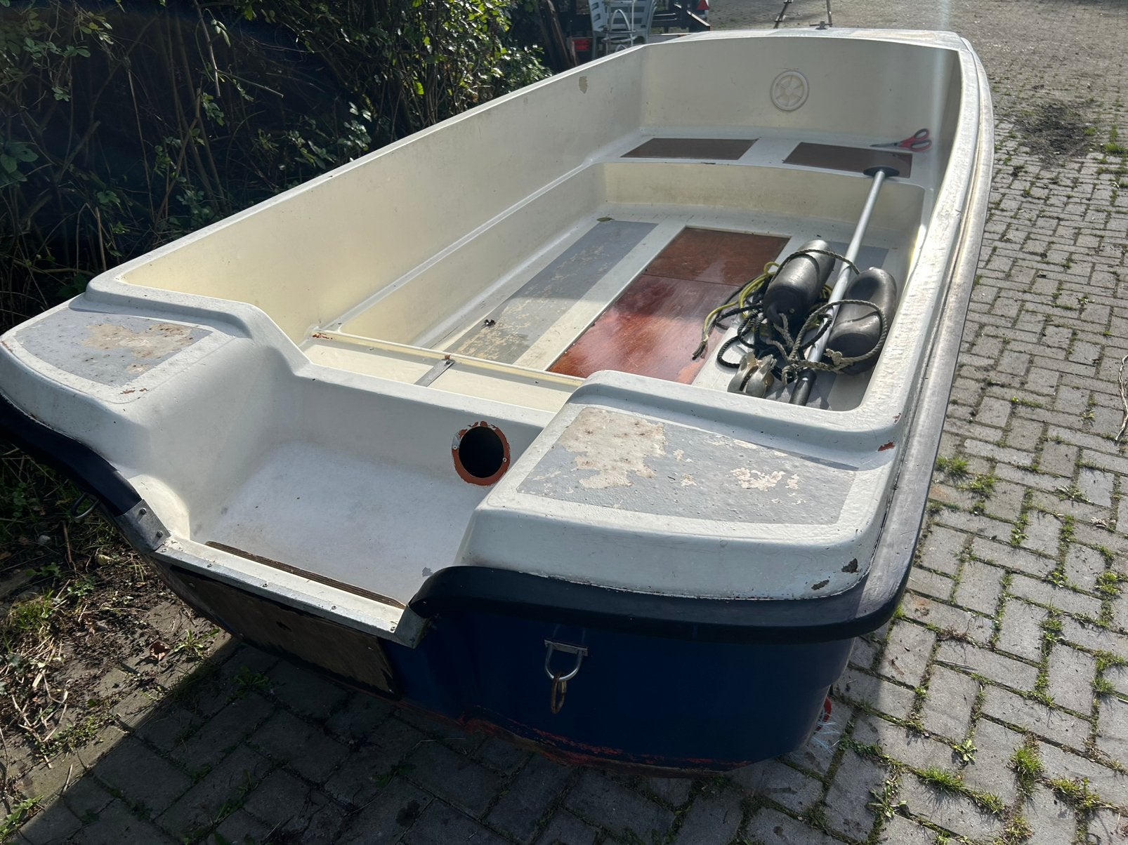 Draco toer visbootje polyester., Ophalen, Gebruikt, Wettersport, Wettersport1@gmail.com