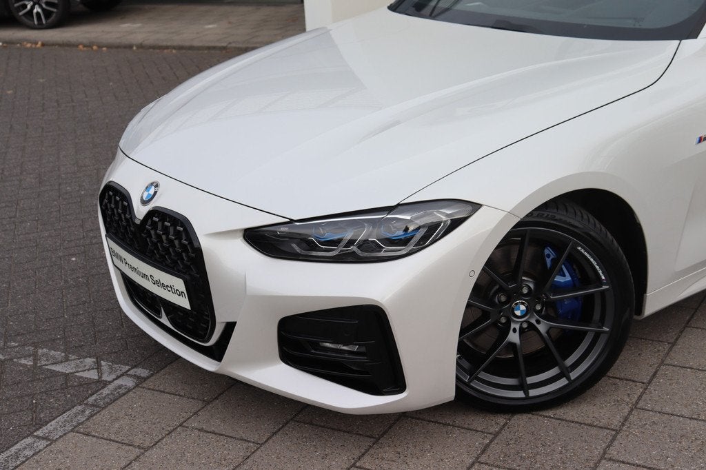 BMW 4 Serie Cabrio 420i High Executive M Sport Automaat / La, Auto's, BMW, 1998 cc, Achterwielaandrijving, Gebruikt, 4 stoelen