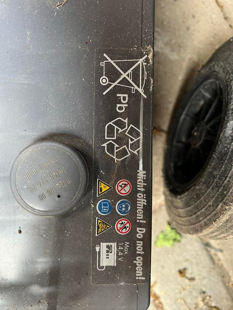 Exide GEL G140 Accu - 12V 140Ah (155Ah) - Gebruikt, Auto-onderdelen, Accu's en Toebehoren, Ophalen, Gebruikt, Universele onderdelen