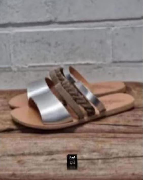 Ancient Greek - Prachtige leren sandalen maat 38 - Nieuw, Kleding | Dames, Nieuw, X, Ancient Greek, Sandalen of Muiltjes