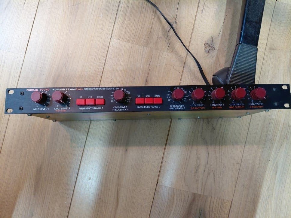crossover/bandpass filter  (Furman Sound ), Ophalen of Verzenden, Gebruikt