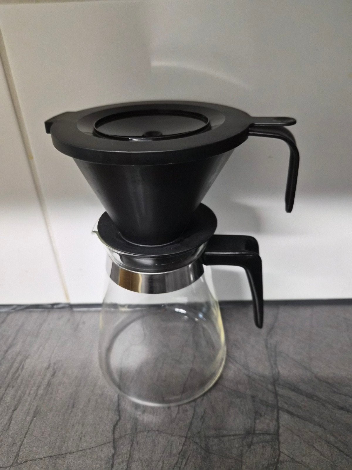 Koffiekan met filter - Zo goed als nieuw, Overige modellen, Gemalen koffie, Ophalen of Verzenden, Zo goed als nieuw