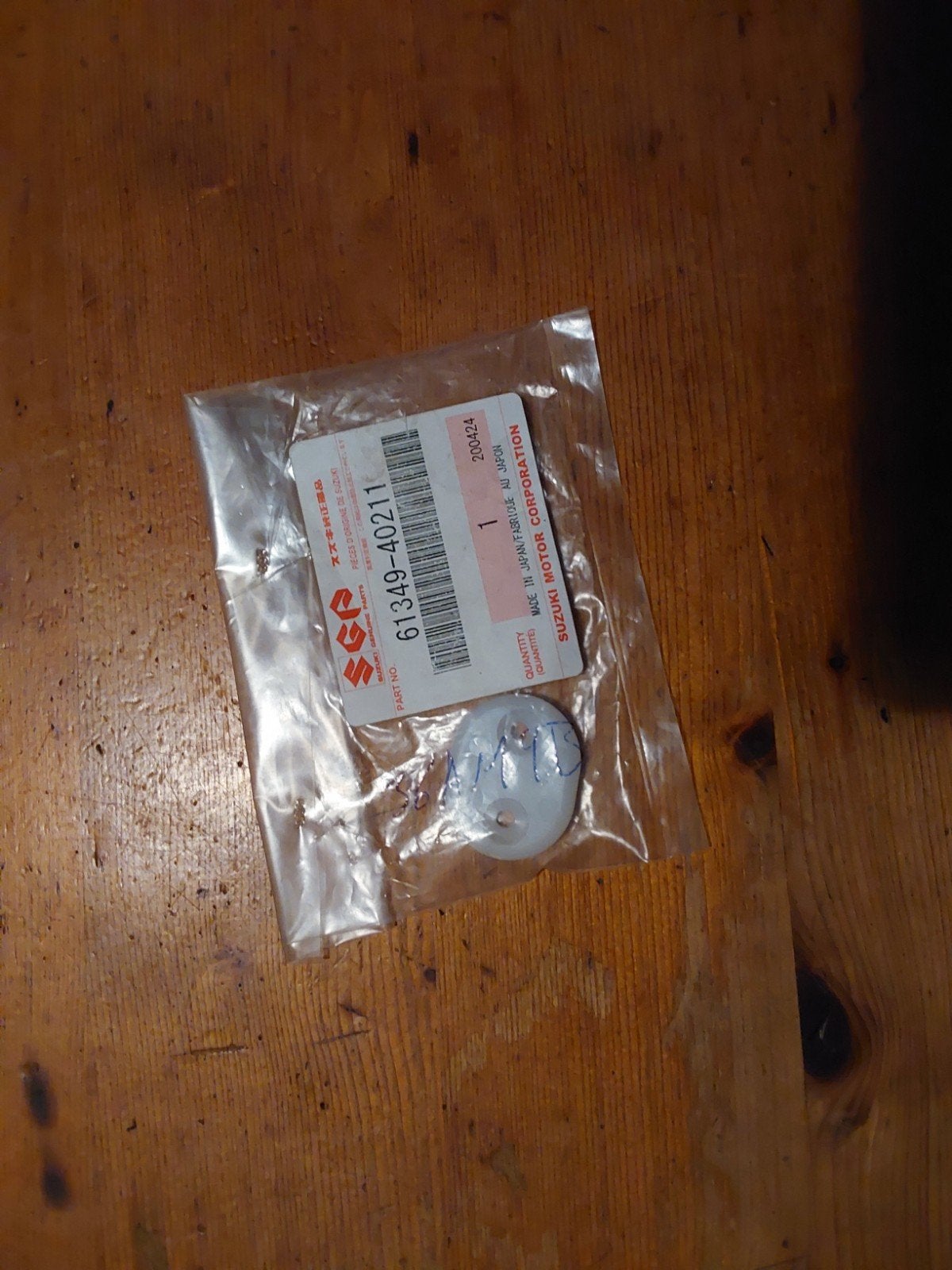 NOS Suzuki RM500 1984 85 kettinggeleider set chain guide set, Motoren, Ophalen of Verzenden, Nieuw
