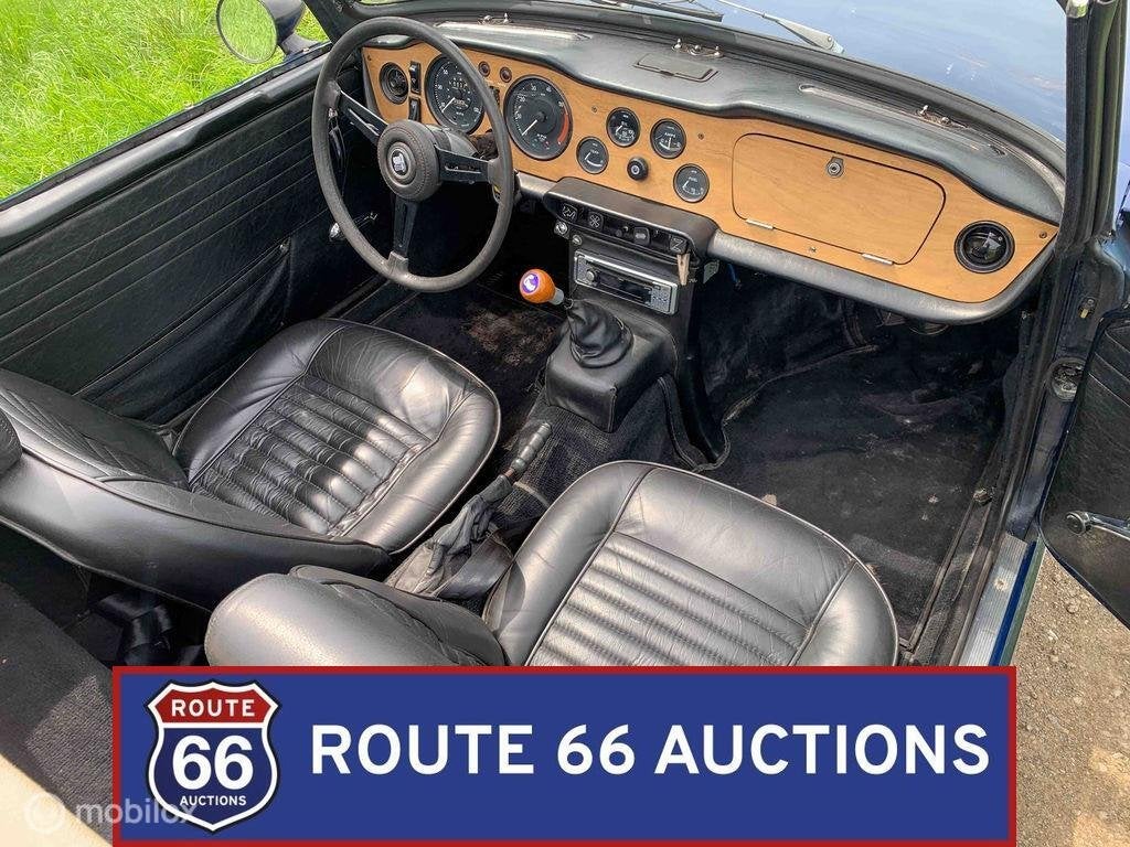 Triumph TR6 | 1970 | Route 66 Auctions, Overige carrosserieën, Triumph, Zwart, Bedrijf
