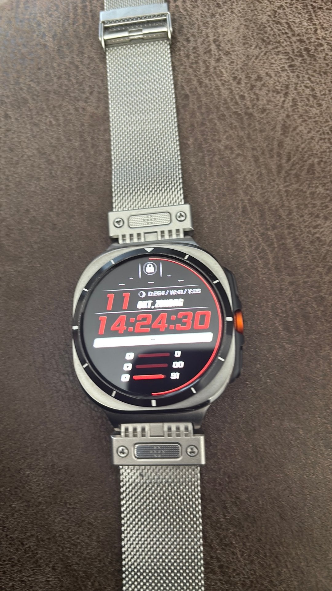 Samsung galaxy watch ultra, Ophalen of Verzenden, Staal, Overige merken, 1960 of later