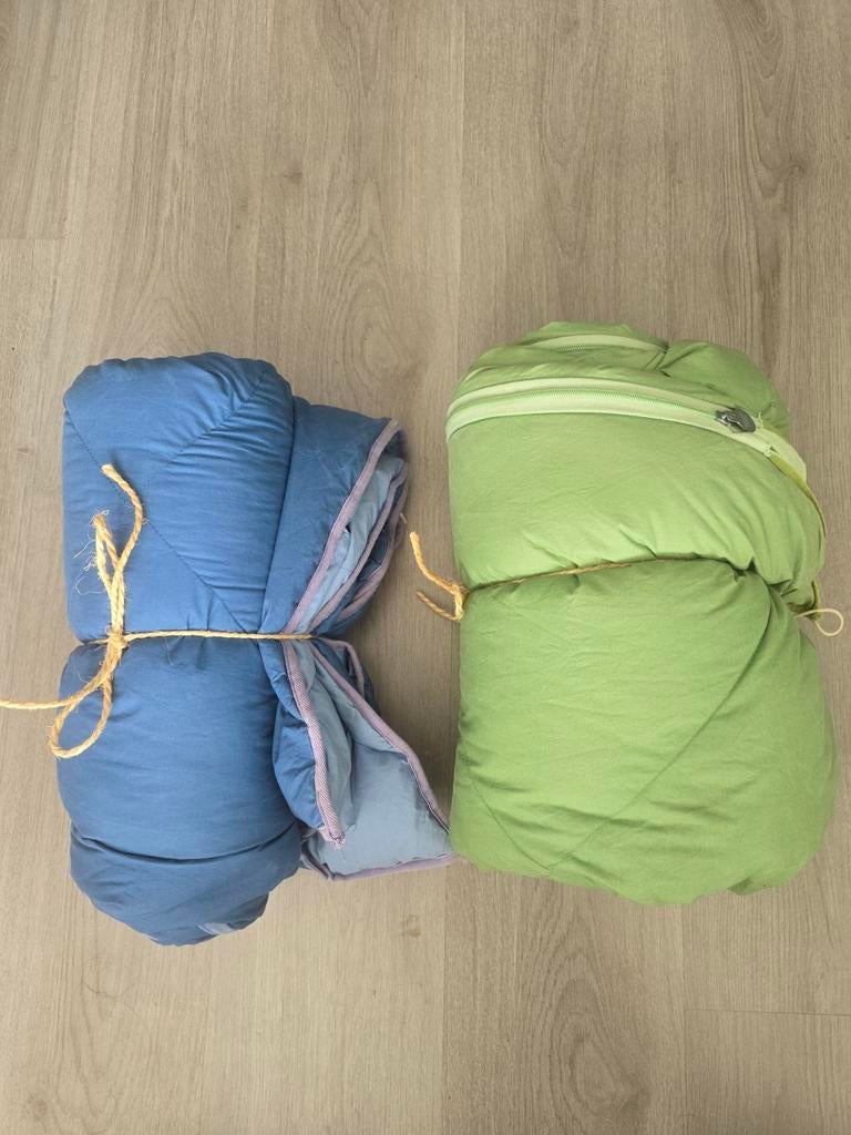 Dons slaapzak / down sleeping bag, Caravans en Kamperen, Slaapzakken, Ophalen