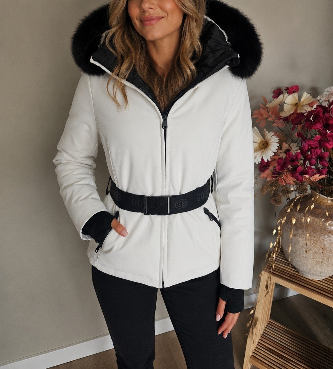 nieuw goldbergh skijas hida ski jas met riem mt 42, Ophalen of Verzenden, Nieuw, Maat 42/44 (L), Broek