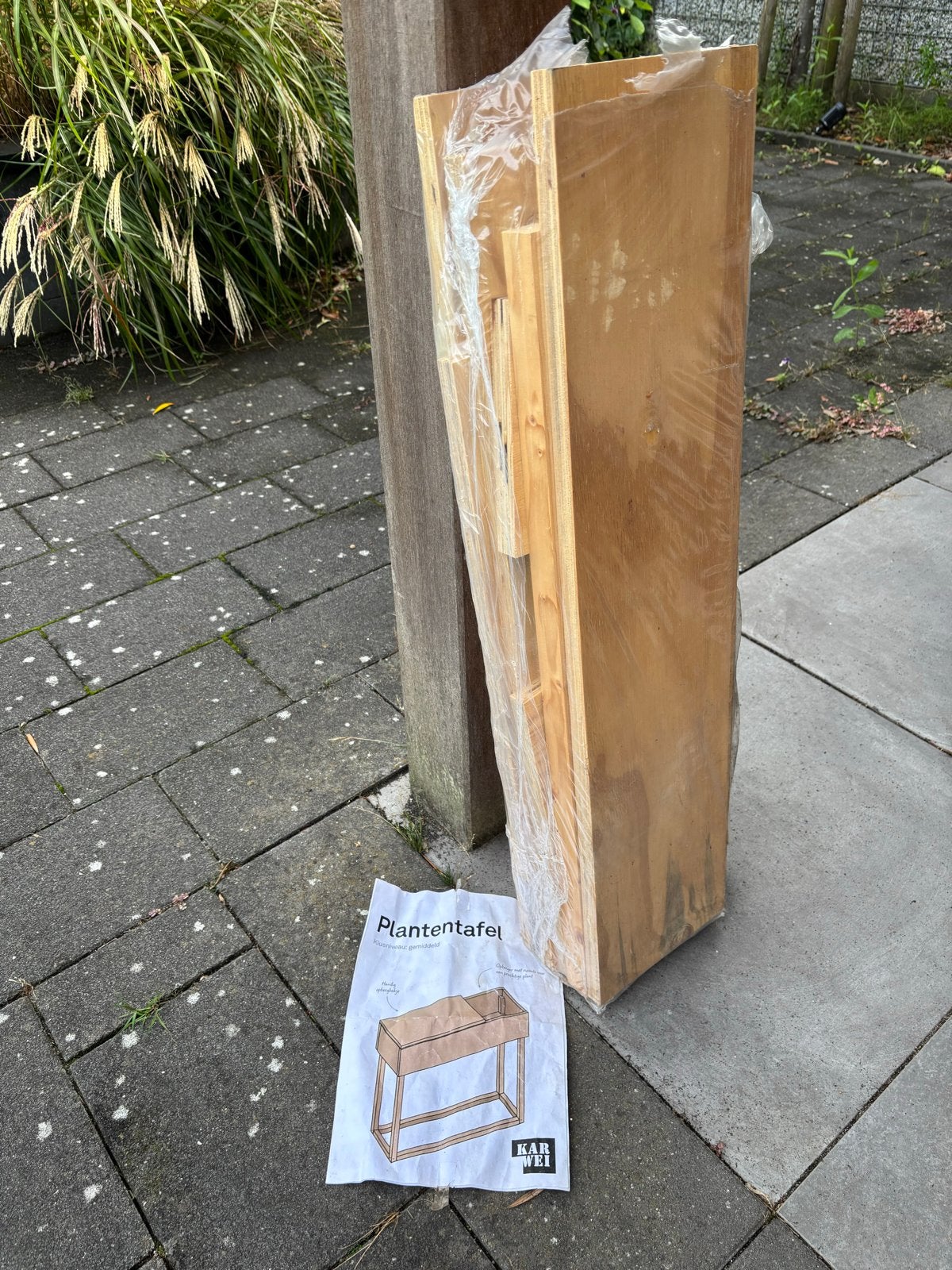 Karwei plantentafel DIY - ongebruikt in verpakking, Ophalen, Nieuw, Balkon, 60 tot 100 cm