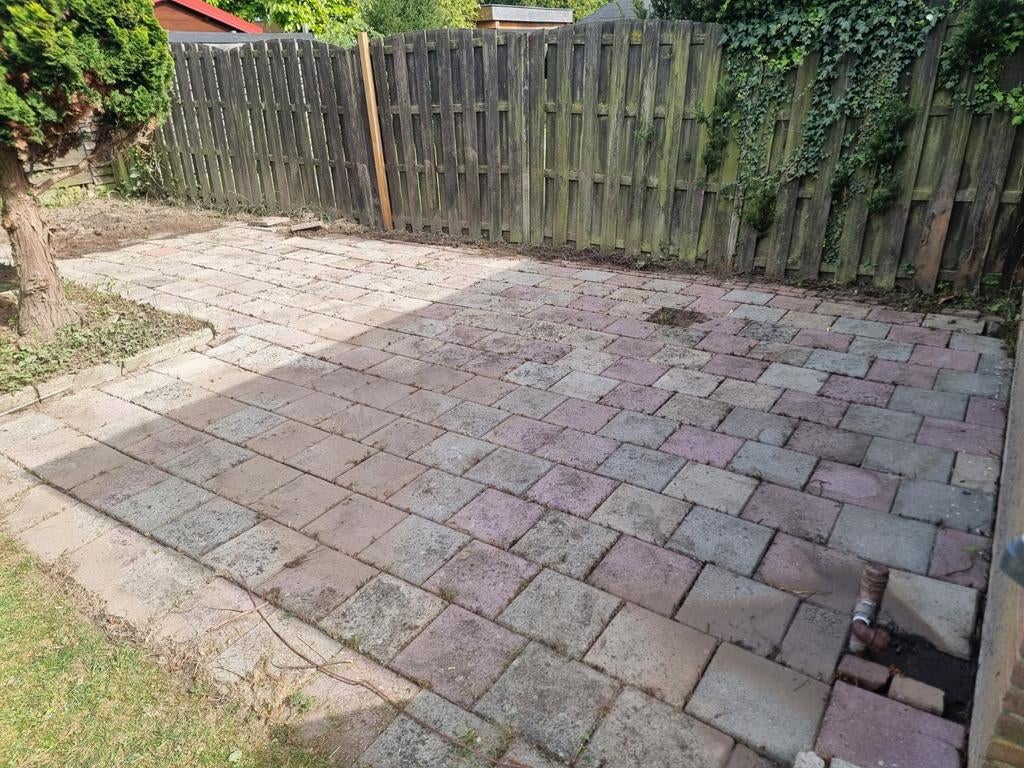 Gratis betontegels afhalen in Elst Gelderland, Tuin en Terras, Gebruikt, Ophalen of Verzenden, 10 m² of meer, Beton