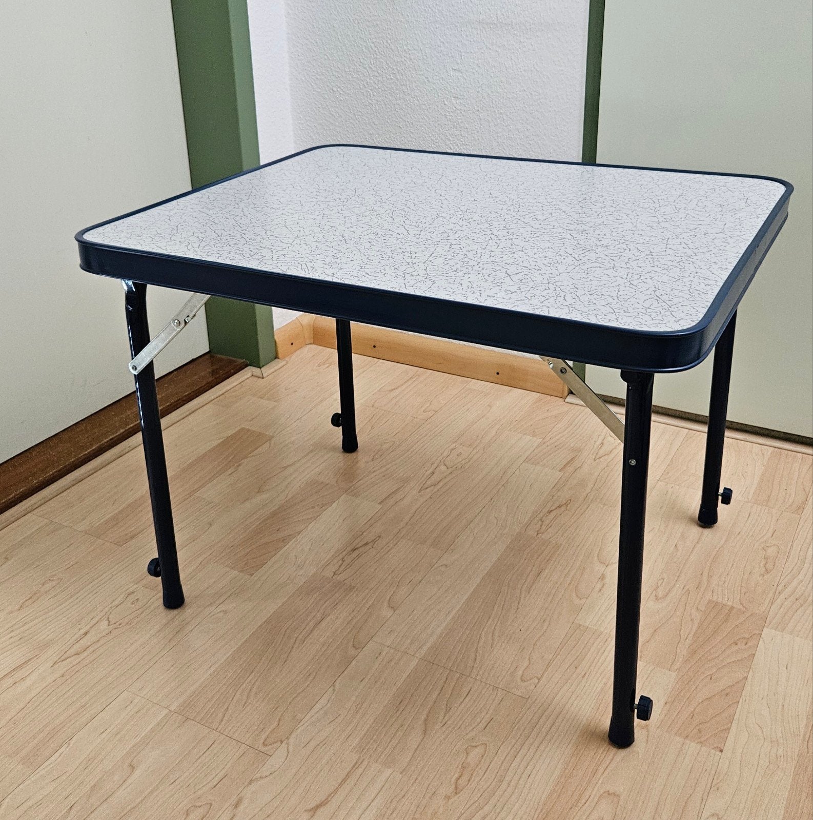 Crespo Kampeertafel - Inklapbaar & In Hoogte Verstelbaar, Caravans en Kamperen, Kampeermeubelen, Ophalen, Gebruikt, Campingtafel