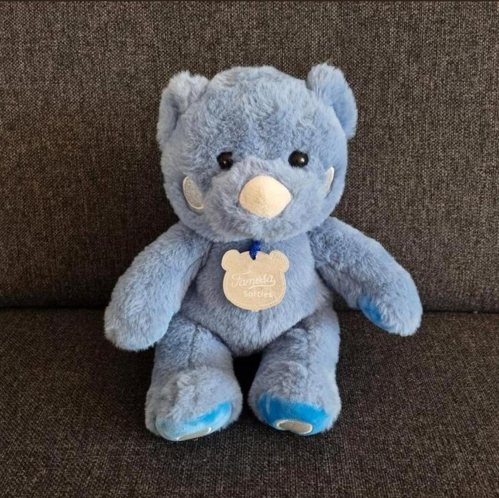 blauwe famosa beer knuffel, Kinderen en Baby's, Speelgoed | Knuffels en Pluche, Ophalen of Verzenden, Nieuw, Beer