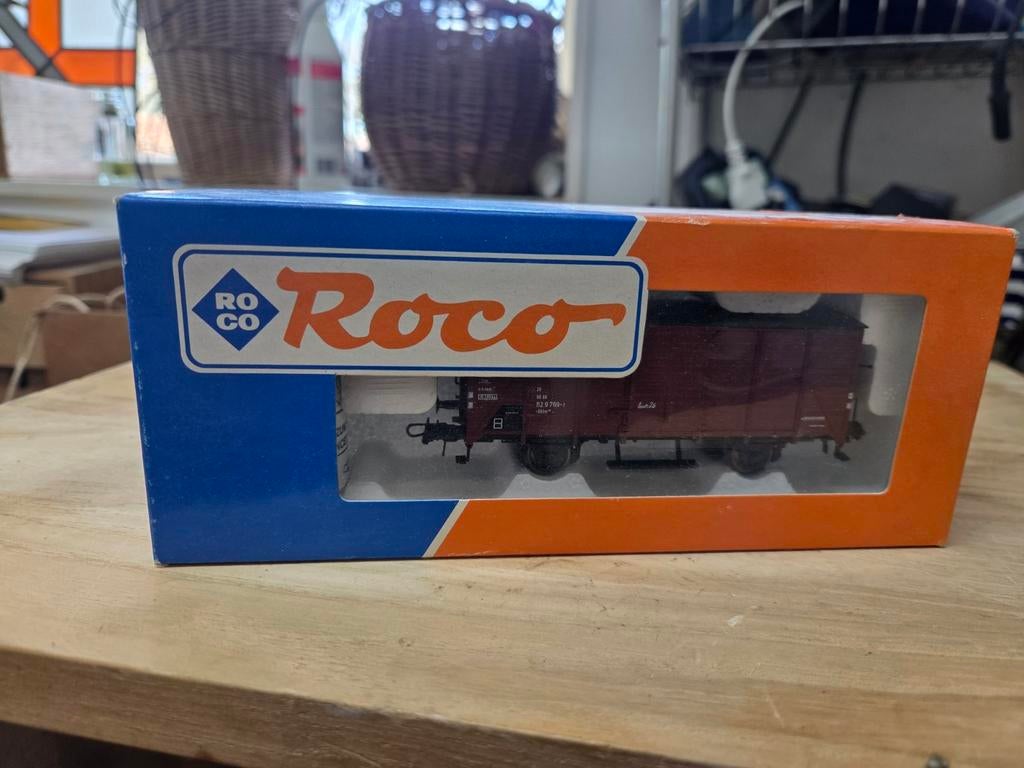 Roco DB 47270 Gesloten Goederenwagon H0, Hobby en Vrije tijd, Ophalen of Verzenden