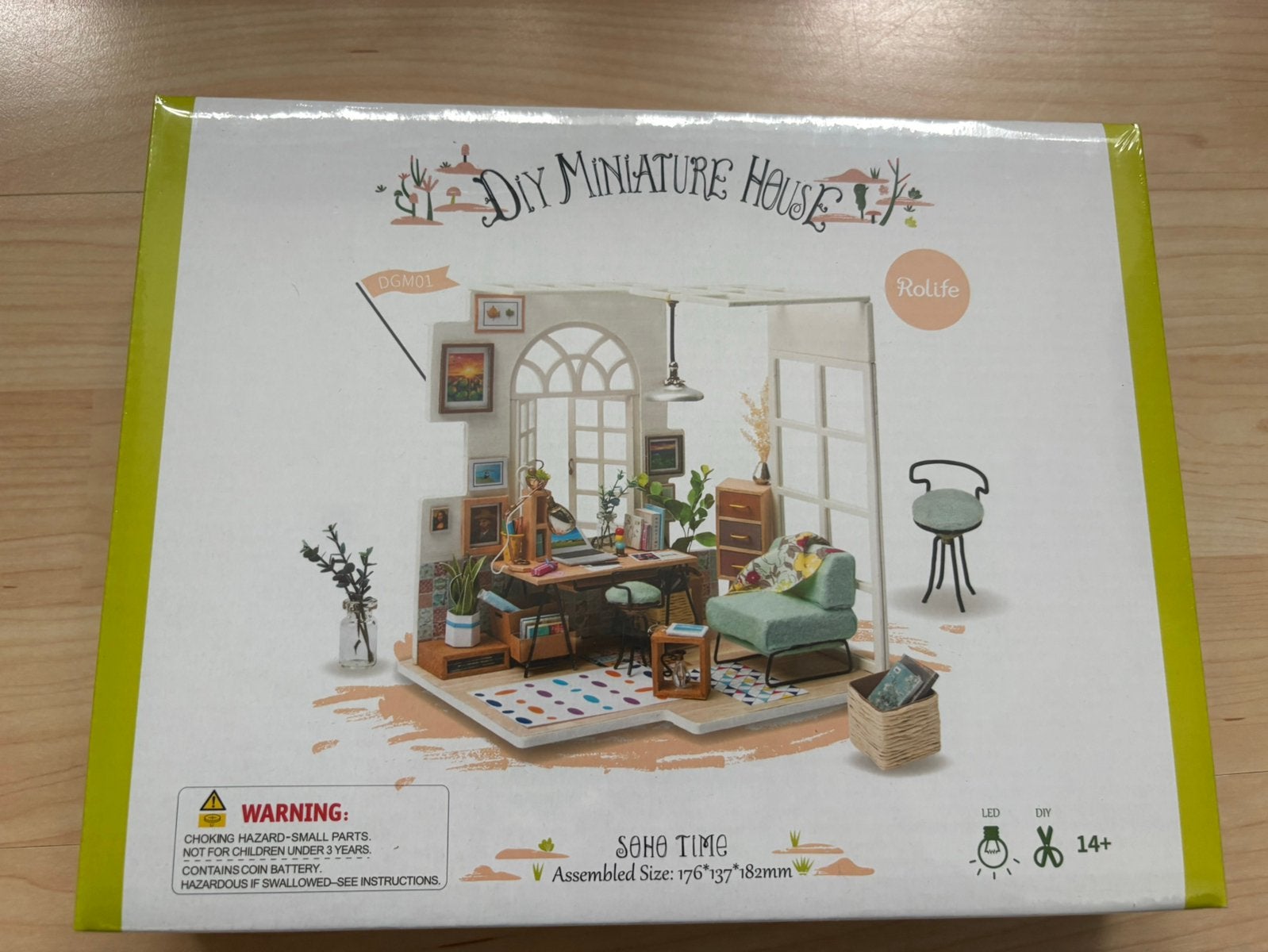 DIY miniature house, Ophalen, Nieuw