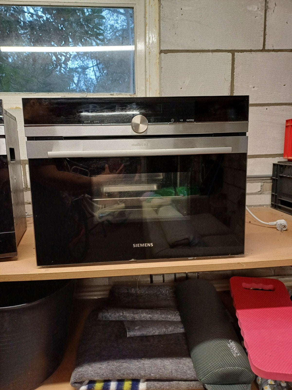 Siemens inbouw stoomoven model HB6B80C0, Ophalen, 45 tot 50 cm, Siemens, Inbouw