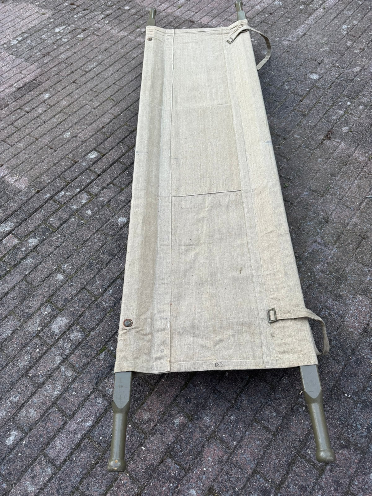 Oude opvouwbare militaire veldbrancard – WOII -, Ophalen of Verzenden