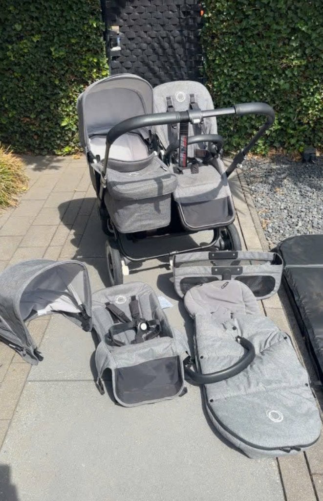Bugaboo donkey duo, Kinderen en Baby's, Ophalen, Bugaboo, Combiwagen, Luchtbanden