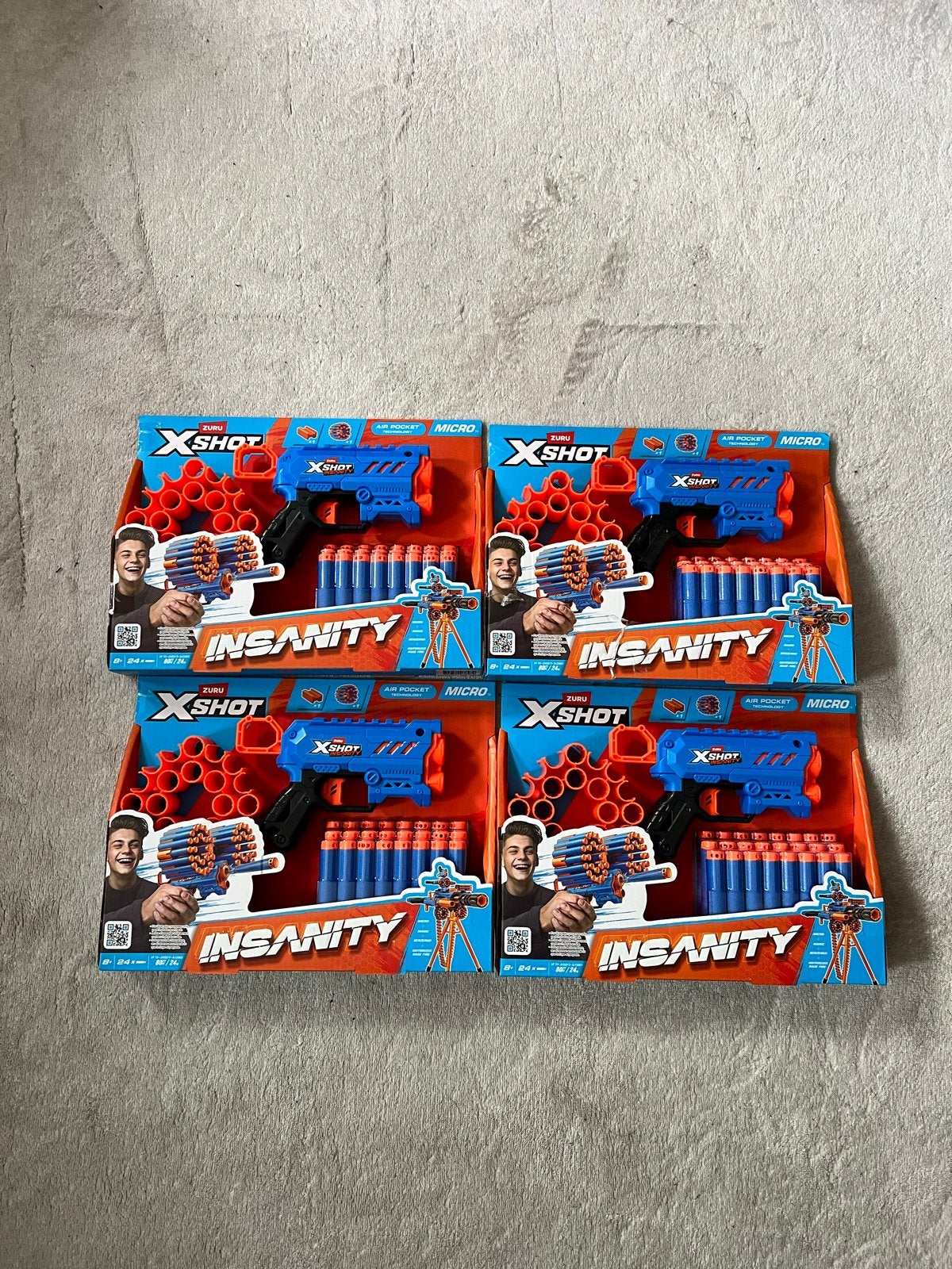X-Shot Insanity Micro Speelgoedpistool - Nieuw in doos, Ophalen of Verzenden, Nieuw, Jongen of Meisje