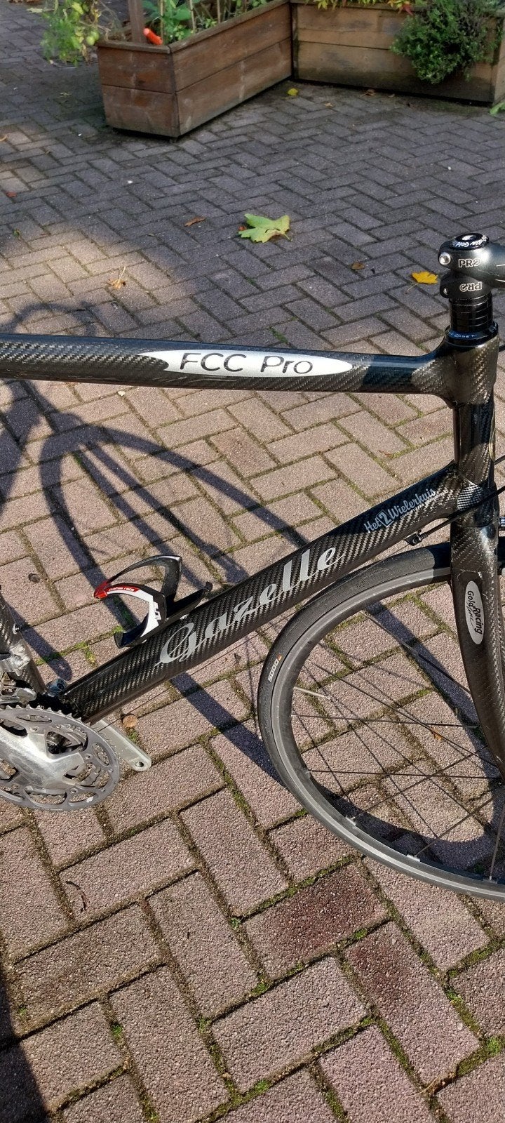 Vintage Gazelle FCC Pro Full Carbon racefiets Ultegra, Ophalen of Verzenden, Gebruikt