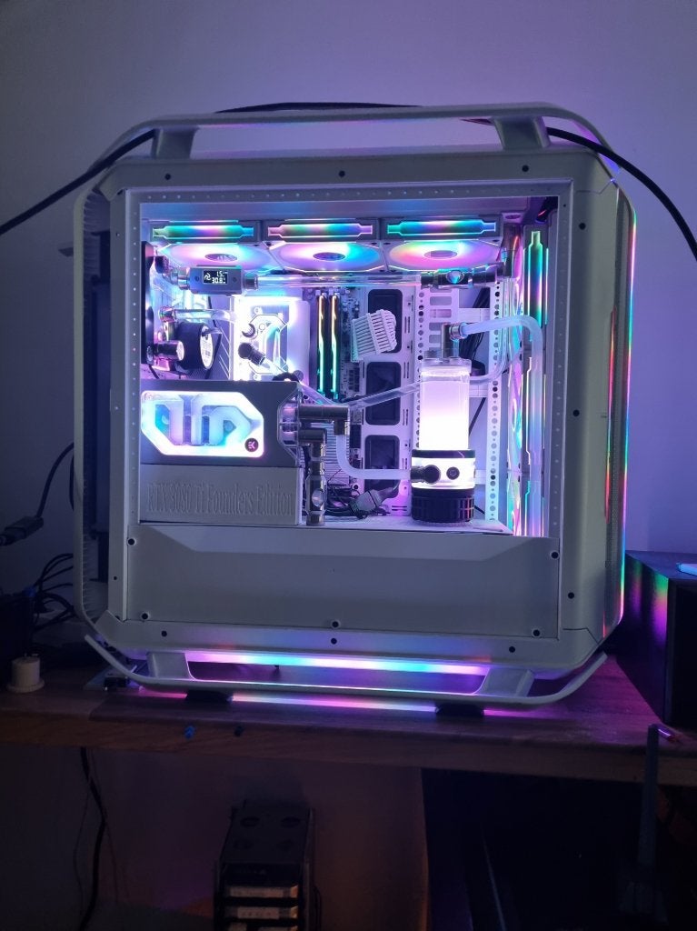 PC-2 Weg -Watergekoeld, Computers en Software, Desktop Pc's, 64 GB of meer, Virtual Reality, Ophalen of Verzenden, Zo goed als nieuw