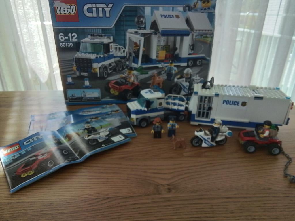 Lego city 60139 Mobiele politiepost, Ophalen of Verzenden