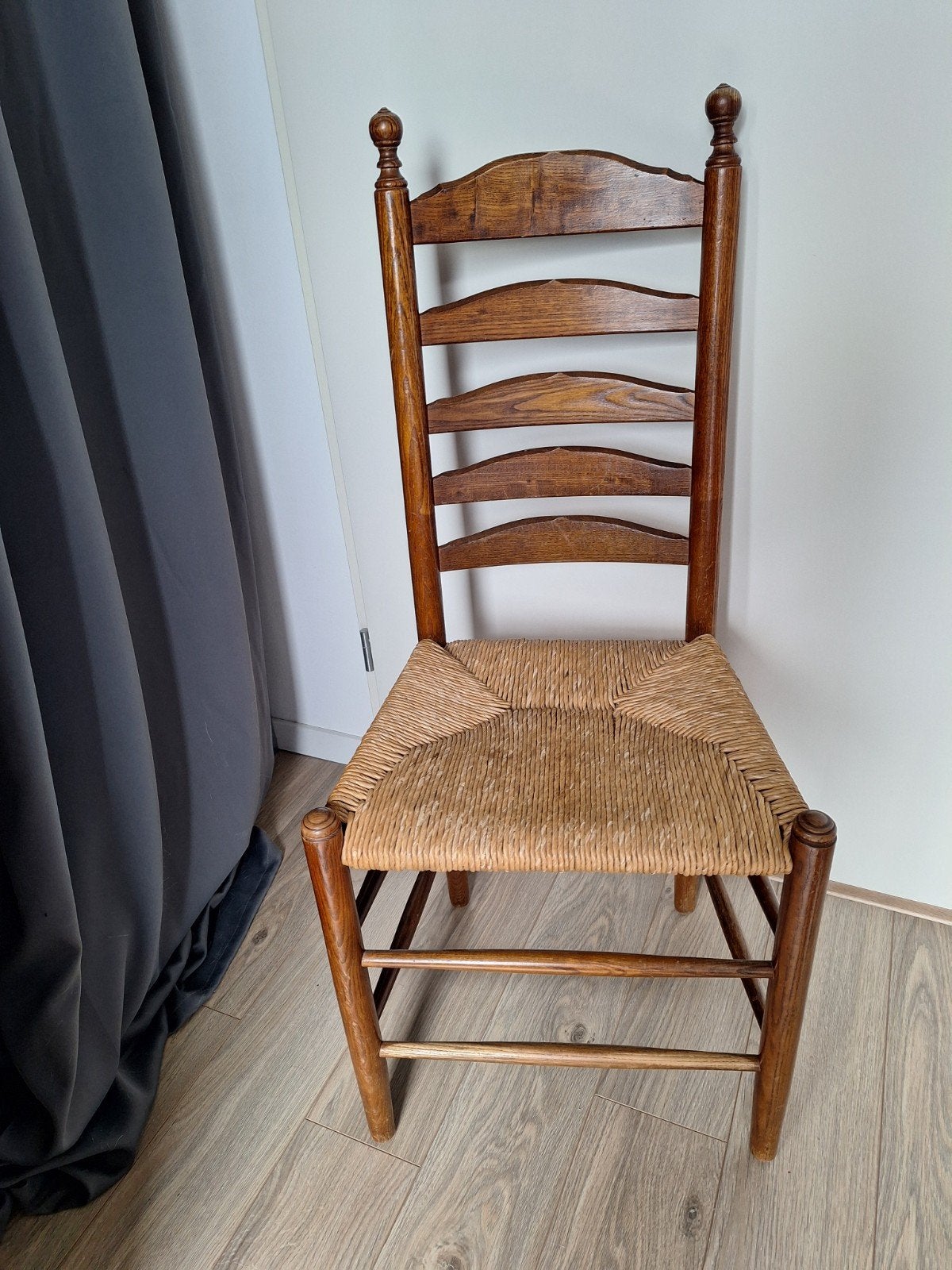 Set van 6 riet gematte stoelen - Landelijke stijl, Ophalen