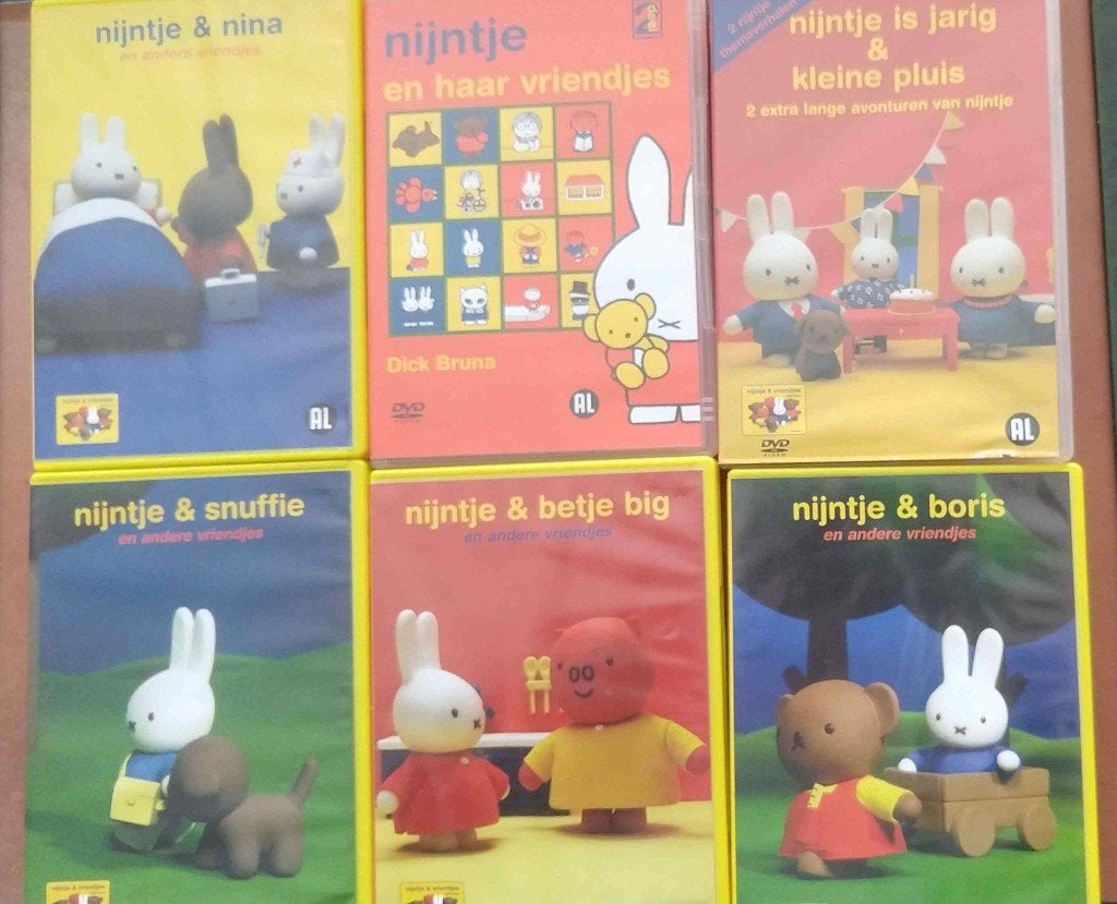 Nijntje DVD 's - hoeft niet in 1 koop, Alle leeftijden, Ophalen of Verzenden, Gebruikt