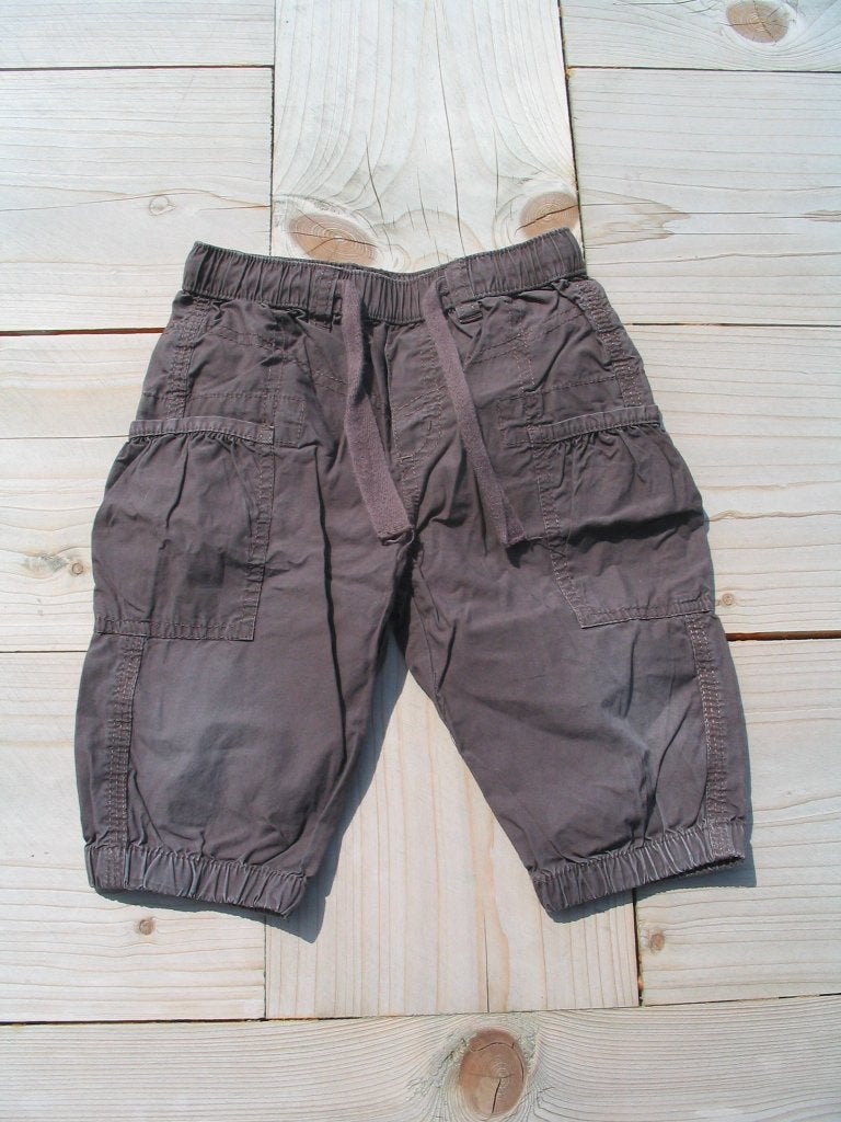 Bruin, katoenen H&M broekje, Ophalen of Verzenden, Gebruikt, Meisje, Broek