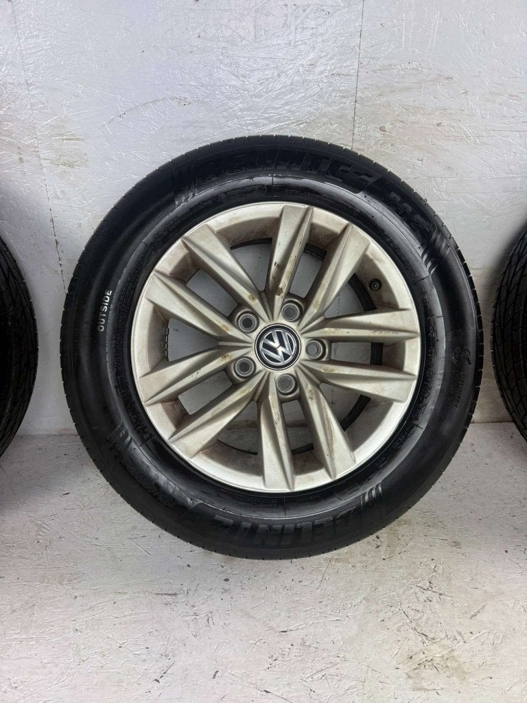 Originele Volkswagen Golf Caddy velgen 15" 5x112 Colundra, Auto-onderdelen, Niet ingevuld, Gebruikt, 15 inch, Banden en Velgen