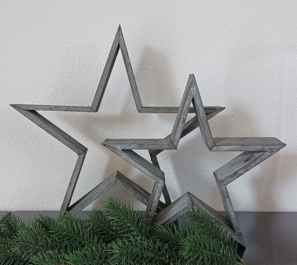 Houten kerst sterren, Ophalen