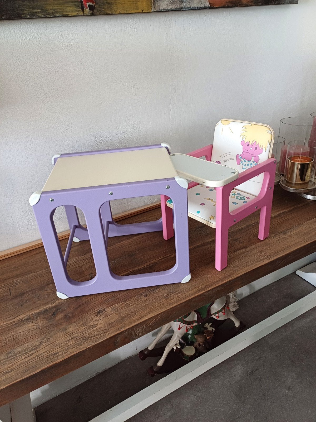 poppen stoel met poppen tafel, Ophalen, Toebehoren