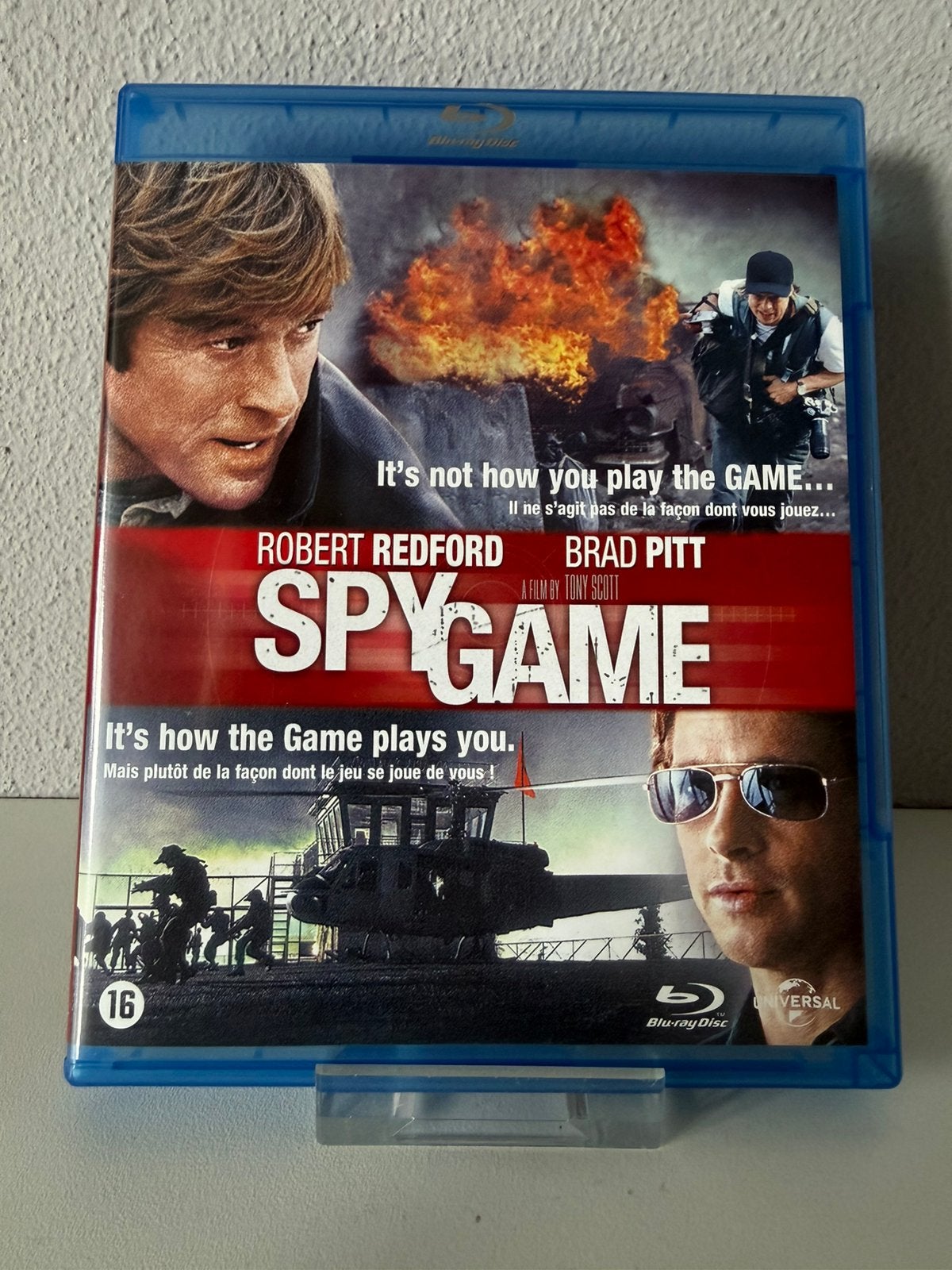 Spy Game Blu Ray NLO, Engels, Vanaf 16 jaar, Verzenden, Zo goed als nieuw