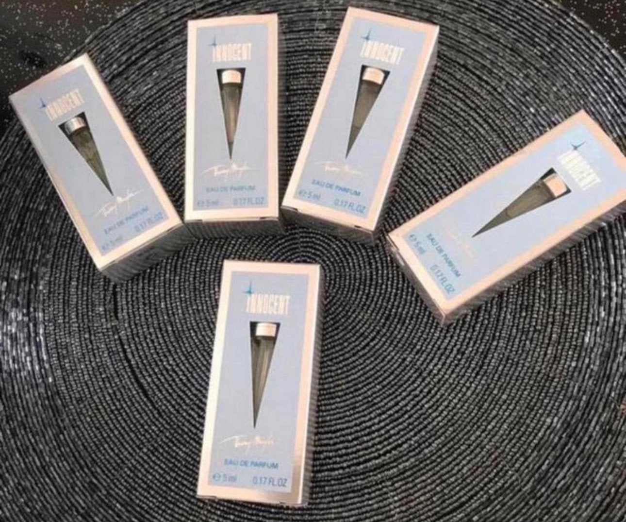 5 Miniaturen Angel Innocent Mugler 5 ml edp Discontinued, Verzenden, Nieuw