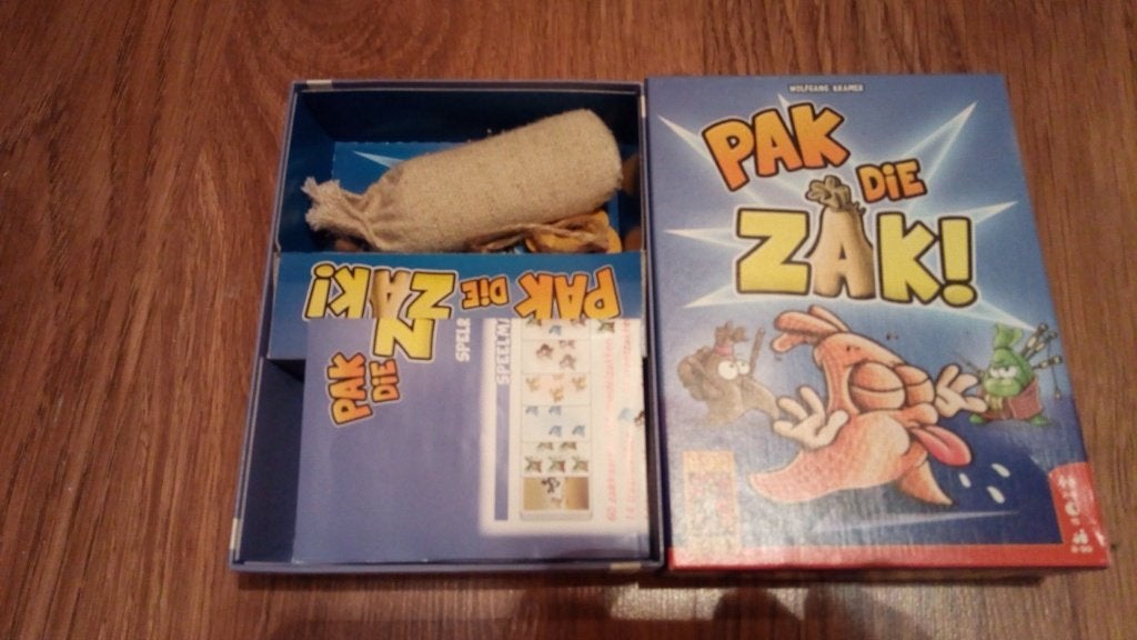 Pak Die Zak, Ophalen of Verzenden, Gebruikt