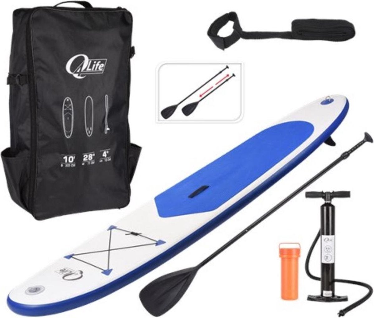 Q4Life Opblaasbaar SUP Board - in zeer goede staat, Watersport en Boten, Ophalen, Gebruikt, SUP-boards