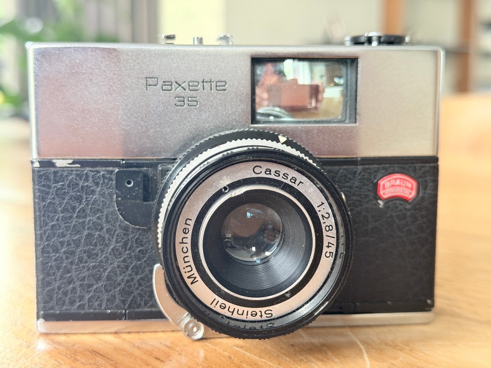 Braun Paxette 35 analoge camera, Ophalen of Verzenden, Gebruikt, Compact, Overige Merken