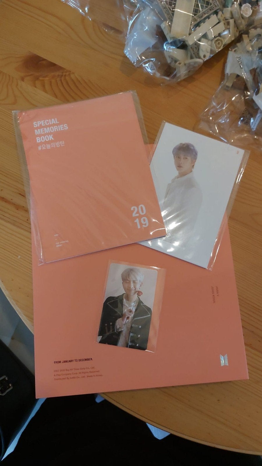 BTS Memories of 2019 met Namjoon photocard + pre-order bonus, Ophalen of Verzenden, Zo goed als nieuw, Overige typen