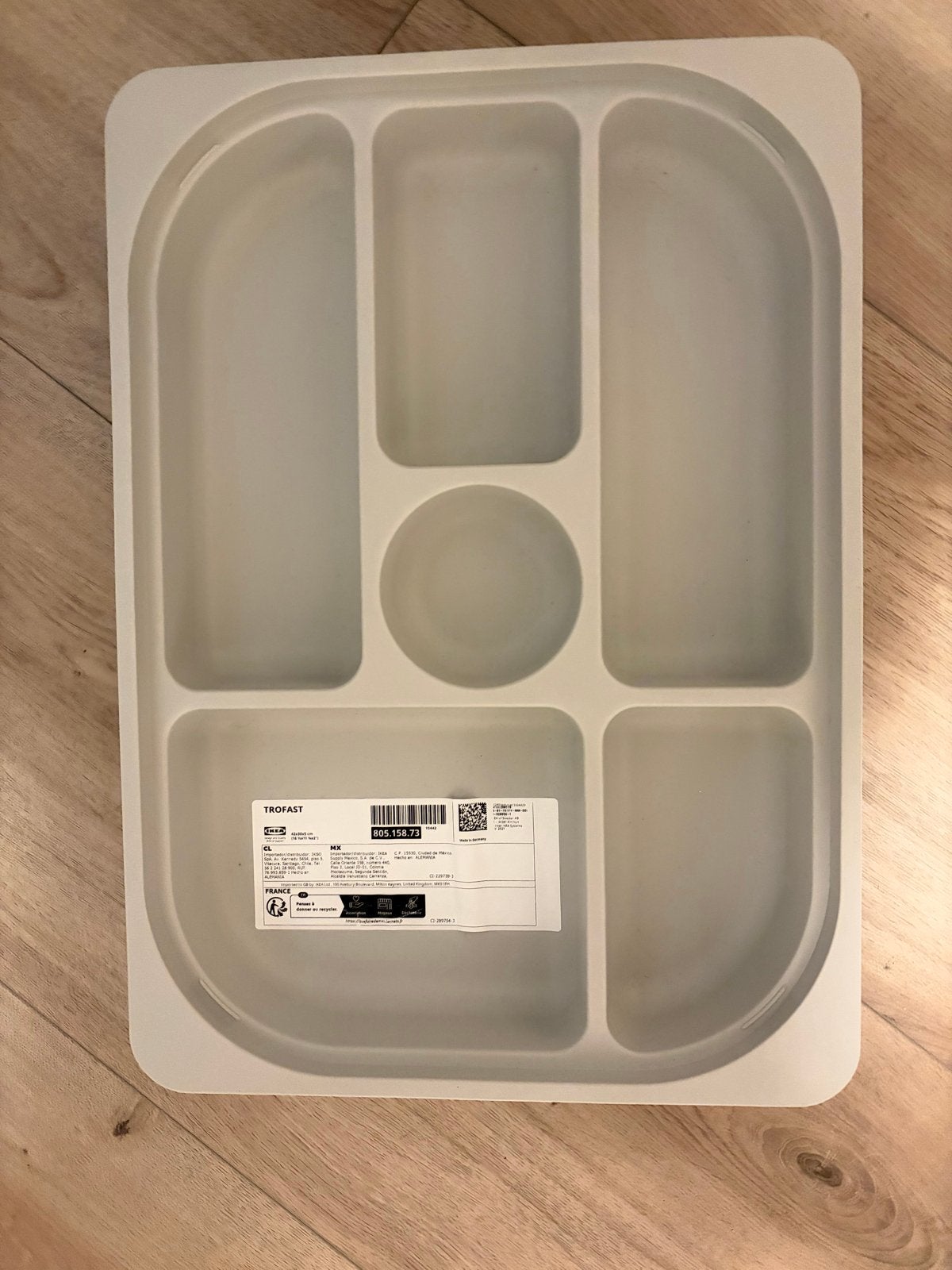 IKEA TROFAST lade/bakje voor speelgoedopslag - 2 stuks, Ophalen, Overige stijlen, Nieuw, Kunststof