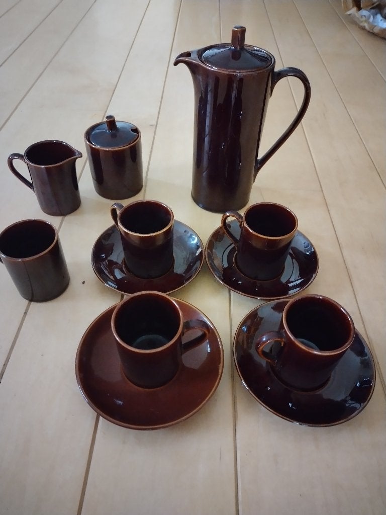 mokka servies pierre daems, Antiek en Kunst, Ophalen of Verzenden