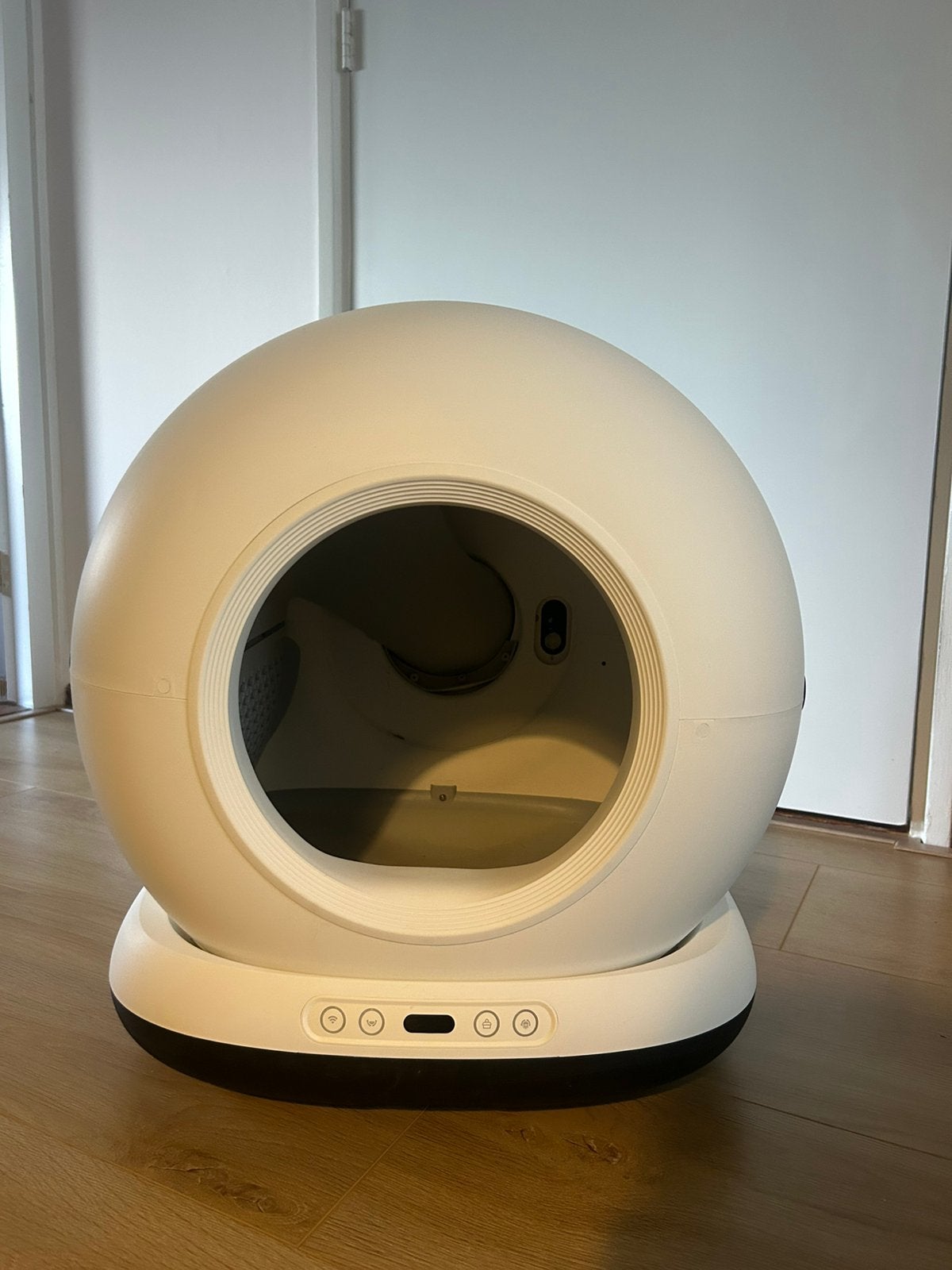 Automatische kattenbak Zedar K1200, Ophalen, Zelfreinigend, Gebruikt, Open