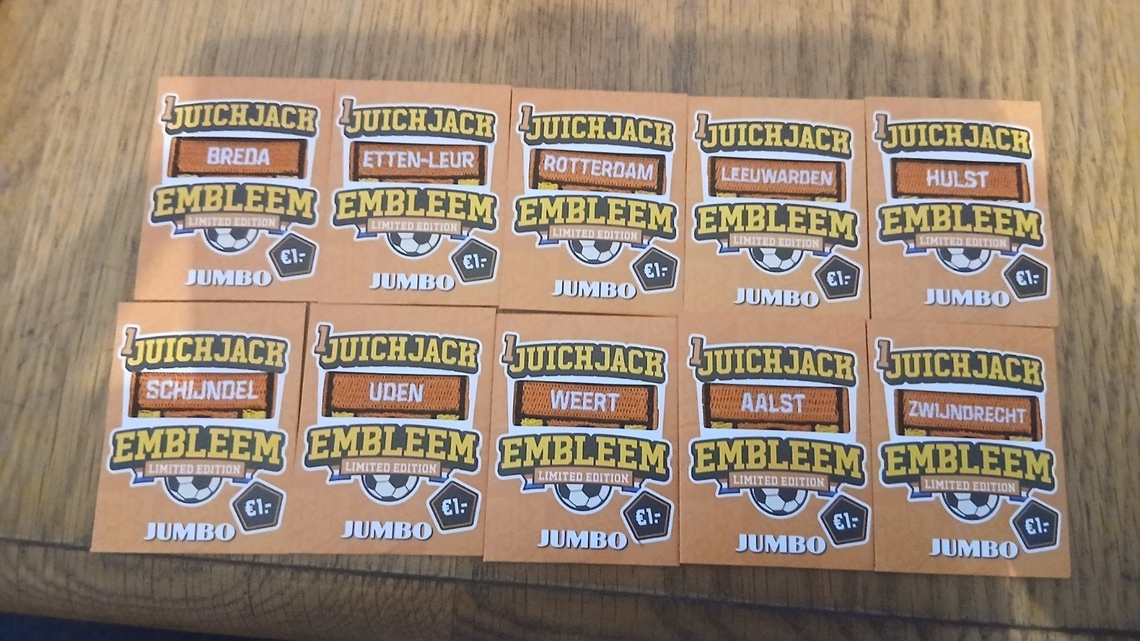 juichemblemen, Ophalen of Verzenden, Nieuw