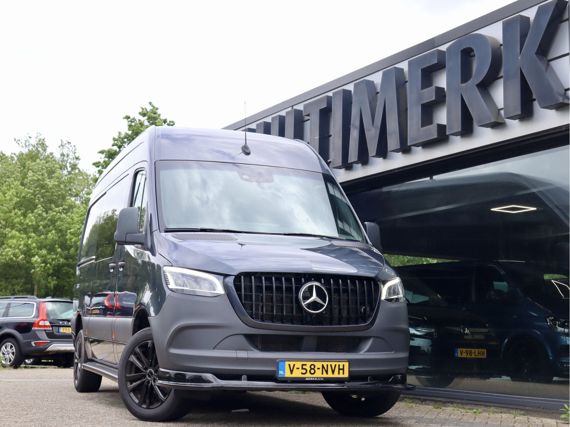 Mercedes-Benz Sprinter 317 AUTOMAAT L2H2 LED CRUISE AIRCO, Auto's, Bestelauto's, Automaat, Achterwielaandrijving, Gebruikt, 4 cilinders