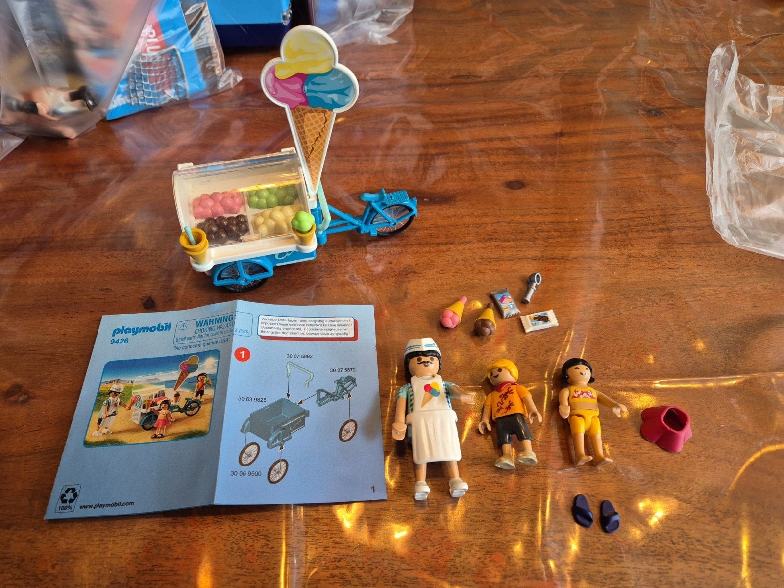playmobil ijsjesverkoper, Kinderen en Baby's, Speelgoed | Playmobil, Ophalen of Verzenden