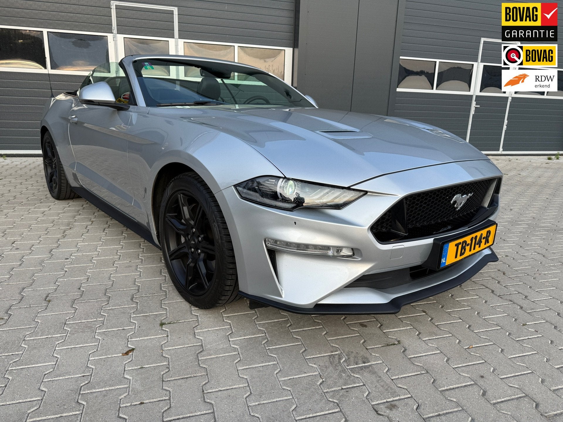 Ford Mustang Convertible Custom pack! Origineel Nederlands, Auto's, 290 pk, Achterwielaandrijving, Gebruikt, 4 cilinders
