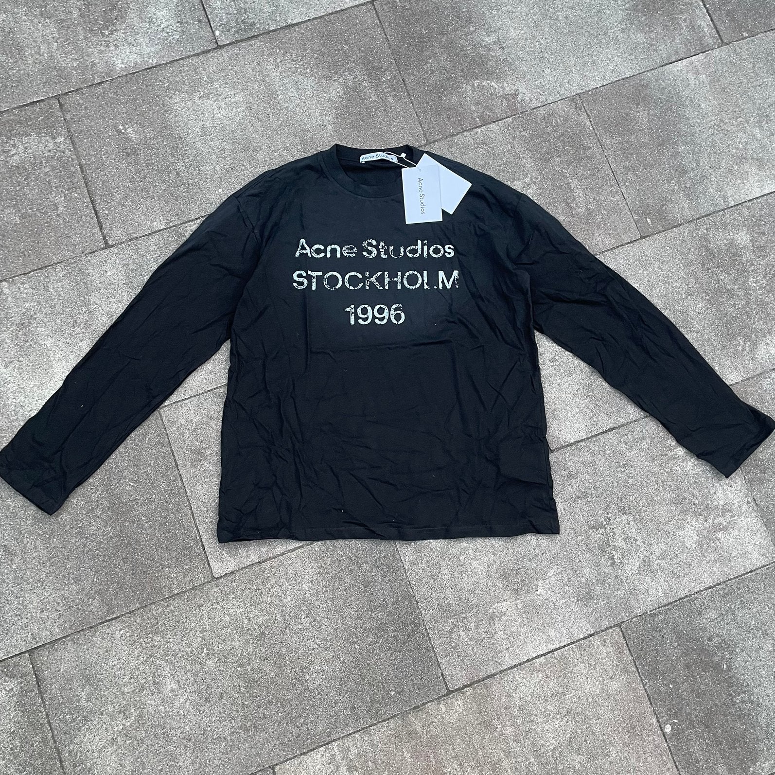 Acne studios lomgsleeve, Ophalen of Verzenden, Zo goed als nieuw, Maat 48/50 (M), Zwart