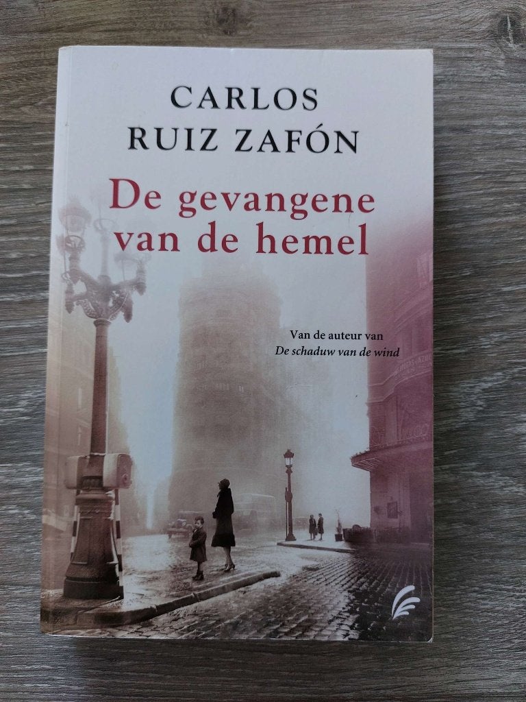 Carlos Ruiz Zafon - De gevangene van de hemel, Ophalen of Verzenden, Zo goed als nieuw, Carlos Ruiz Zafón