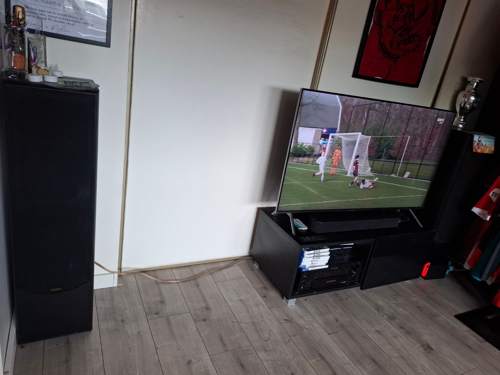 Sony Receiver en 2 Fleetwood boxen, Audio, Tv en Foto, Professionele Audio-, Tv- en Video-apparatuur, Ophalen, Gebruikt, Audio