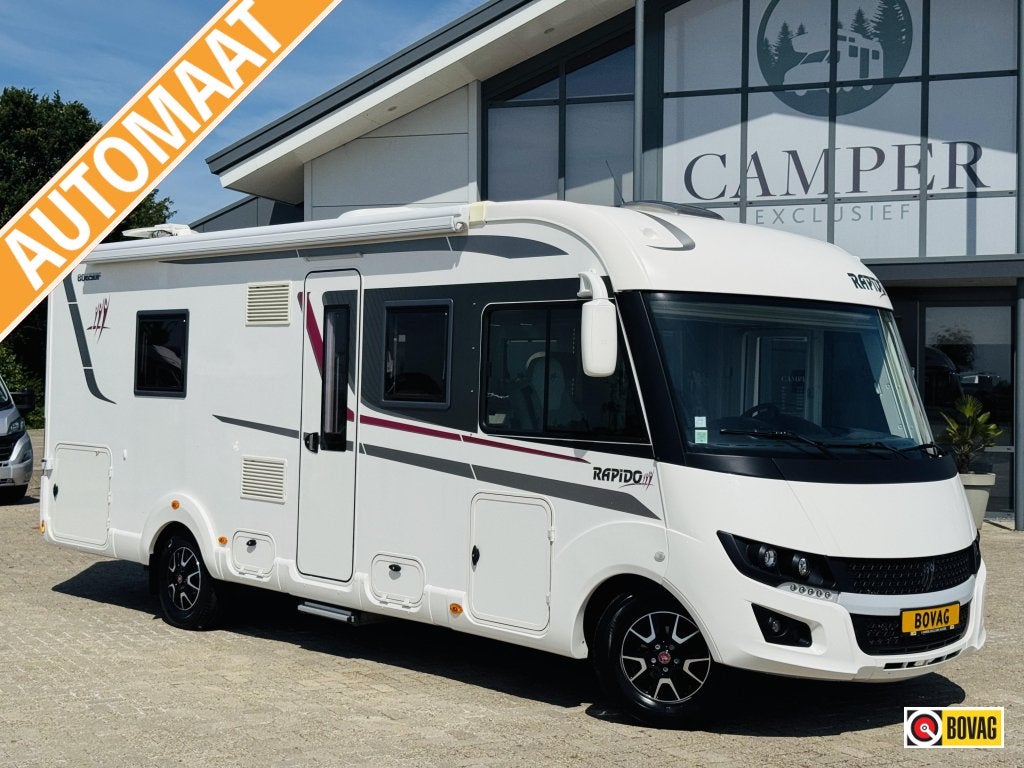 Rapido 8065 DF Automaat ALKO ALDE 2x Airco 2021, Fiat, Vloeistofverwarming, Bedrijf, Diesel
